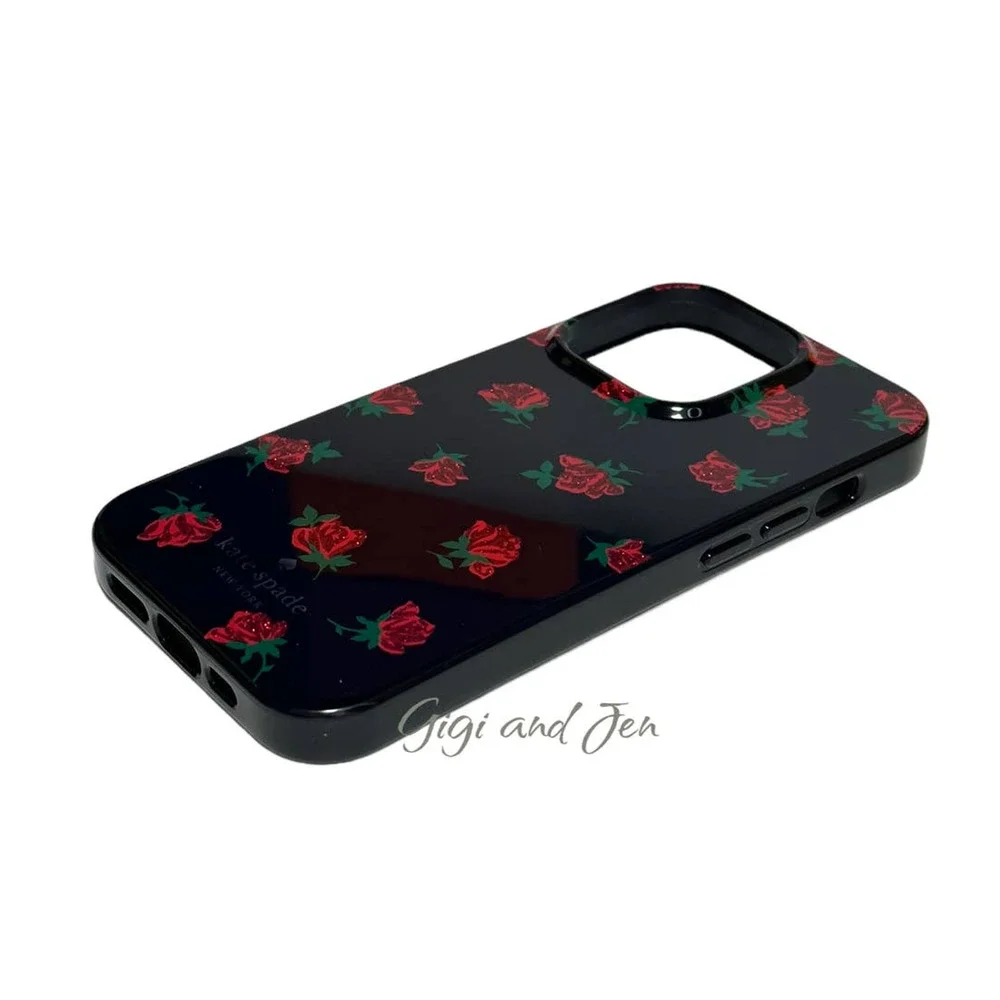 Kate Spade Ditsy Rose Toss iPhone 14 Pro Max Case